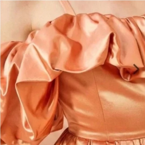 NWT‎ Ulla Johnson Lelita Midi Dress in Copper Sz 0 $1240 - Picture 8 of 12